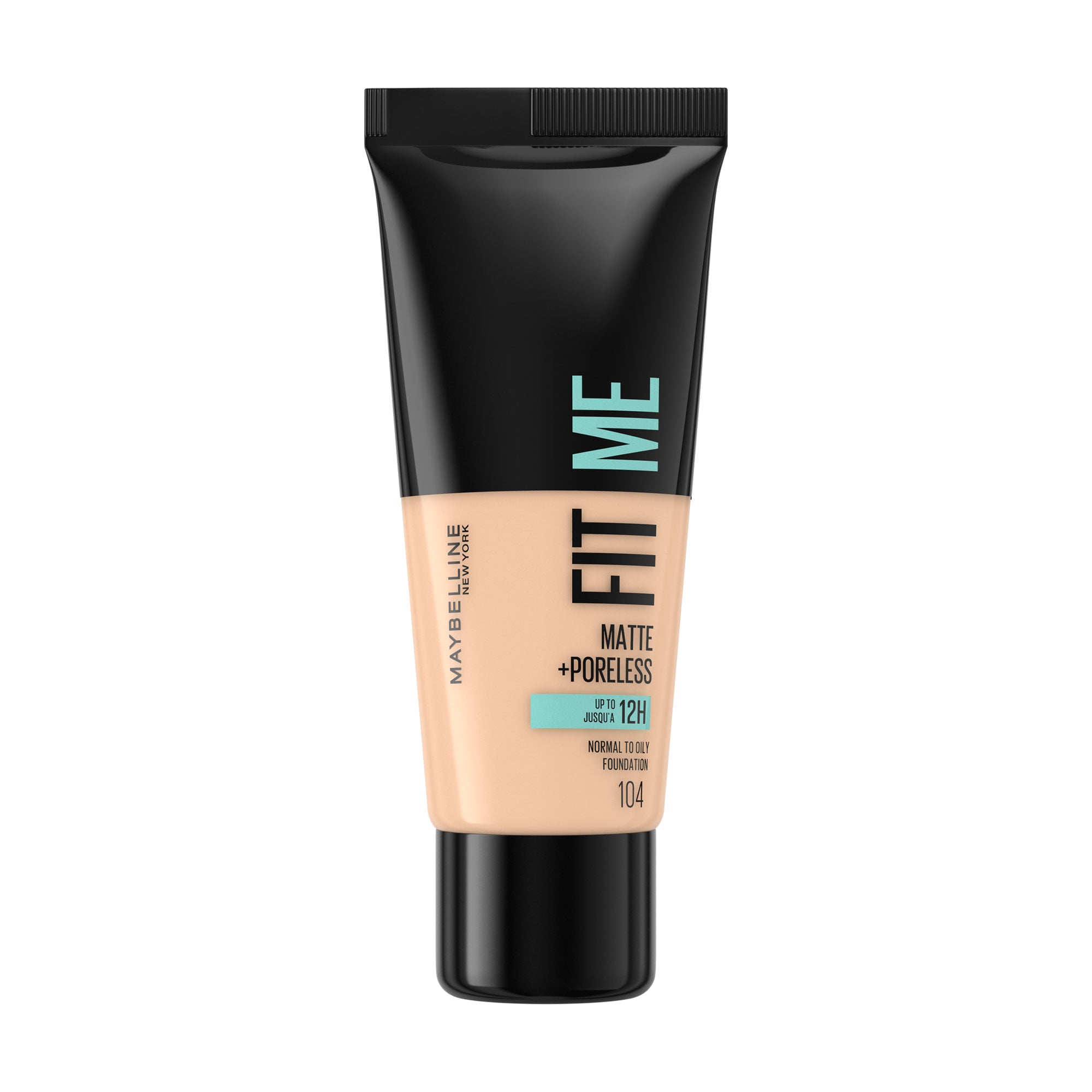 Матувальний тональний крем для обличчя Maybelline New York Fit Me! Matte + Poreless Foundation 104 Soft Ivory, 30 мл